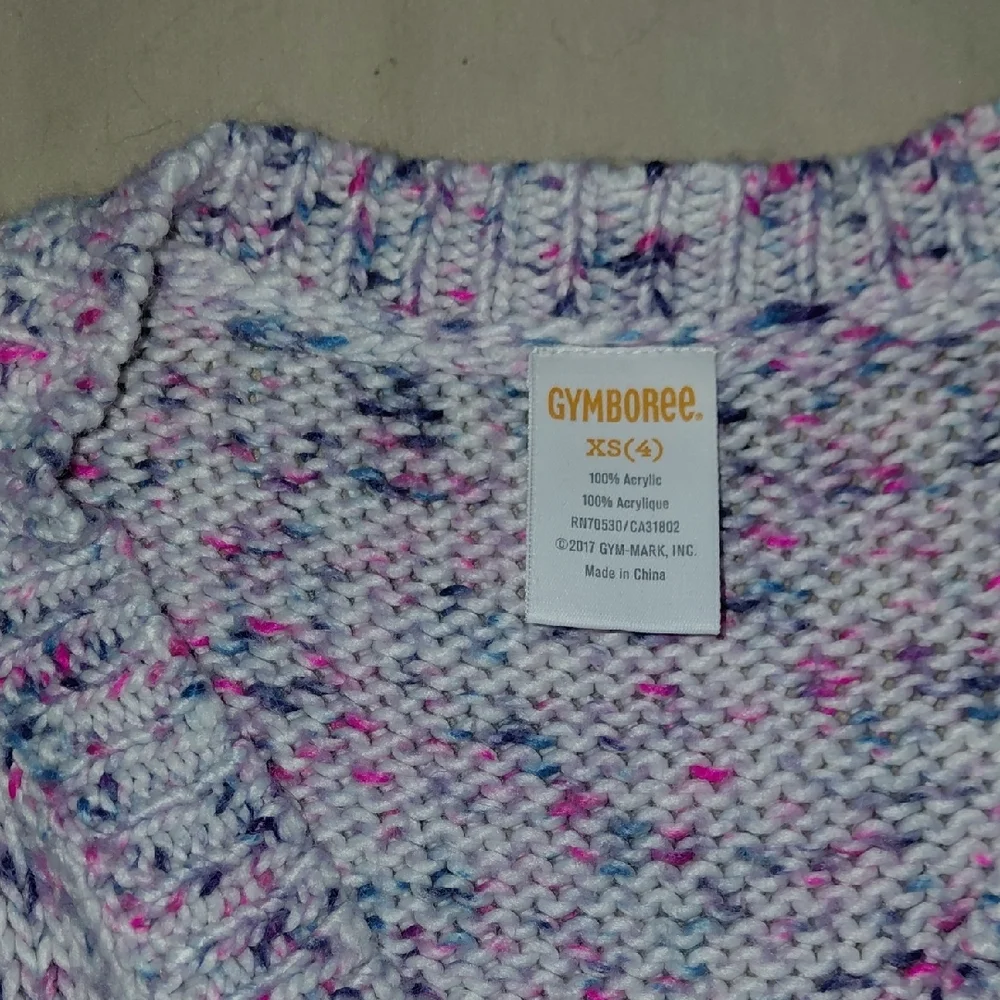 Gymboree Speckled Knit Sweater With Falls Creek Jeggings 4/5